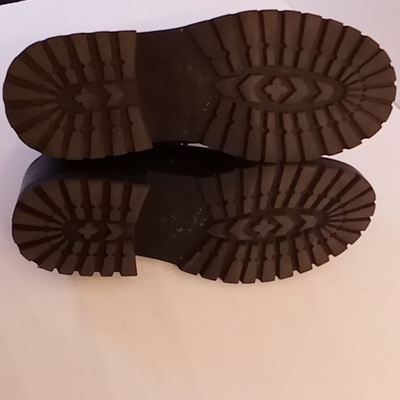 SKECHERS Combat Boots womenSize 9.5 Black Color SB - Picture 5 of 9